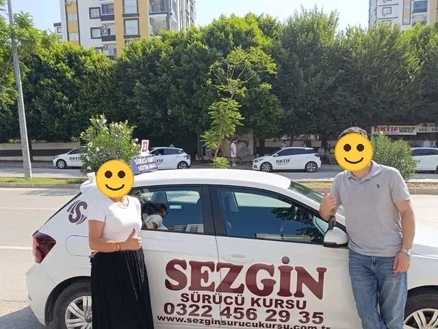 Ehliyetine kavuşan kursiyerimiz